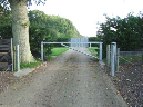 Entrance security gates, The Quality Caravan Store